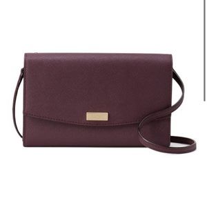 NWOT Kate Spade Laurel Way Crossbody Deep Plum